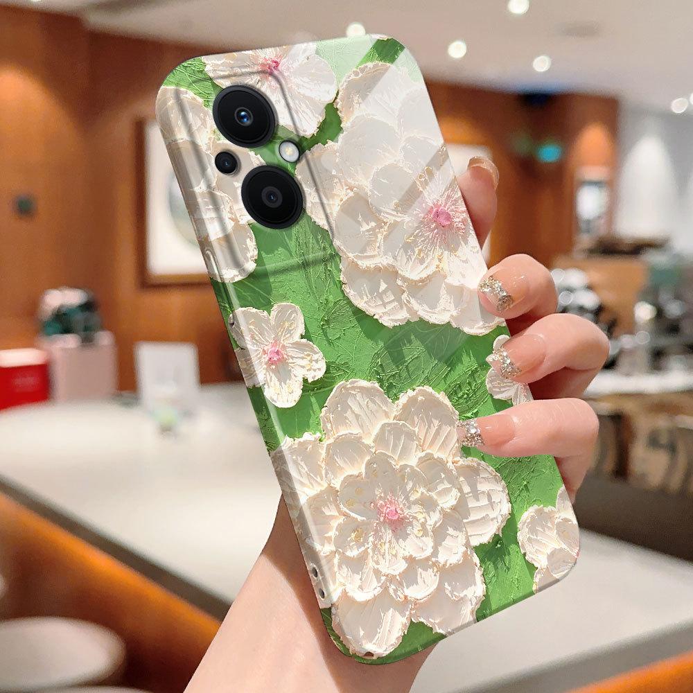 All-inclusive Film Phone Case Cartoon Fashion Design Hard Shell Full Cover Camera Protection Case for OPPO A60 A96 Reno12 Realme C53 C75