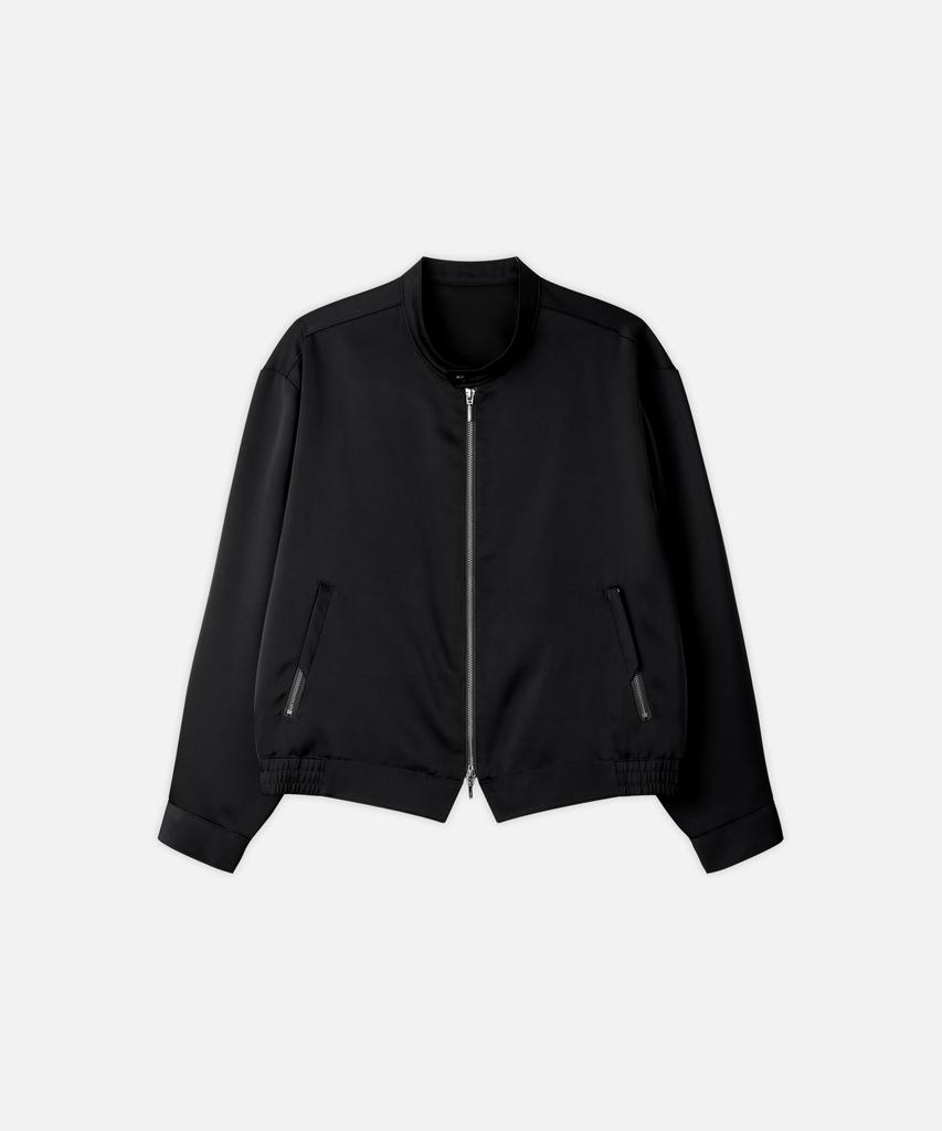 Draw Fit Ambient Minimal Blouson Jacket [Black]
