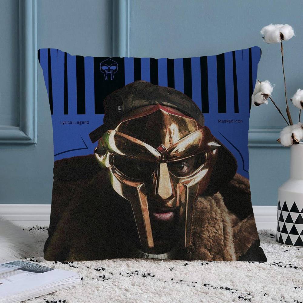 MF DDoom Madlib Pillow Cover for Bedroom Room and Living Room Sofa Decorative Cushion Cover