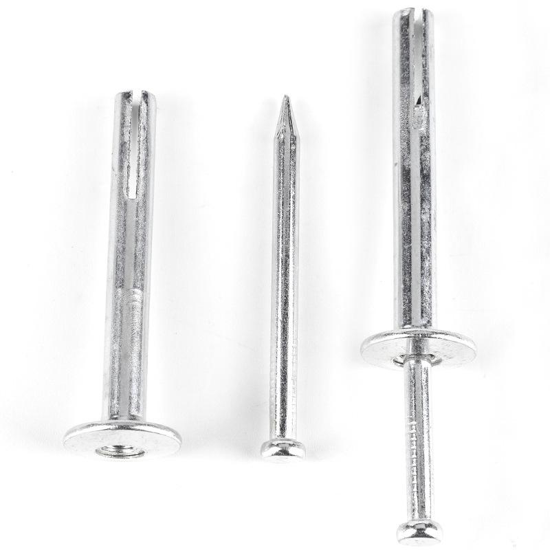 White Zinc-Plated American Core Expansion Nail Set for Hammer Use