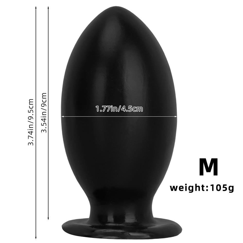 Black PVC Dildo Simulated Penis Anal Plug Fisting Sex Toy Strap On Cock Big Dick Masturbator Realistic Cock