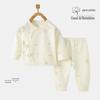 Set di Vestiti Autunnali per Bambini: Pantaloni in Puro Cotone e Abito da Monaco con Allacciatura Senza Osso