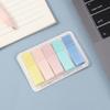 200 Sheets Morandi Transparent Fluorescent Index Tabs Pet Arrow Flags Sticky Note For Page Marker Planner Stickers Office School