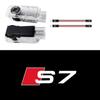 For Audi E B82Pcs Led Car Door Logo Light HD Laser Welcome Projector Lamps For Audi Q3 Q5 Q7 S3 S4 S5 S6 A4 A5 A6 B6 B7 B8 C5 C6 C7 A7 A8 TT