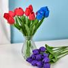 1pc Tulip Flower Real Touch Artificial Tulips Bouquet Pe Fake Flower For Wedding Decoration Flowers Home Garden Decorative 