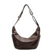 Large Capacity Soft Leather Shoulder Bag Women's Hobo Bag Crossbody Bag