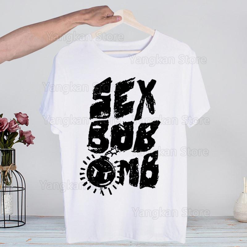 Scott Pilgrim Printing Street Style Casual Short Sleeve Men T Shirt O-neck Tshirt Male T-shirt