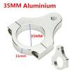 35mm CNC Aluminum Motorcycle Shock Steering Damper Fork Mounting Clamp Bracket