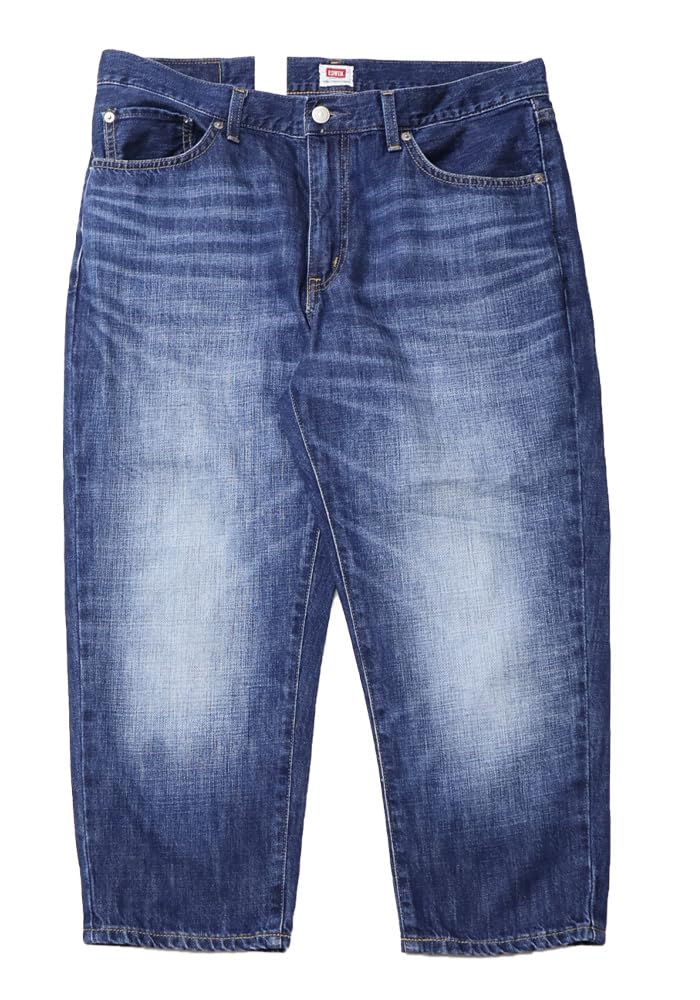 

EDWIN Джинсы Базовый Деним Укороченные Брюки Темно-синий Мужские