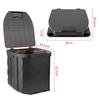 Portable Folding Camping Toilet with Children's Seat for Adults and Kids