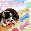 Durable Dog Chew Toy Bone Shape for Pet Dental Care and Interactive Play Suitable for Small and Medium Dogs