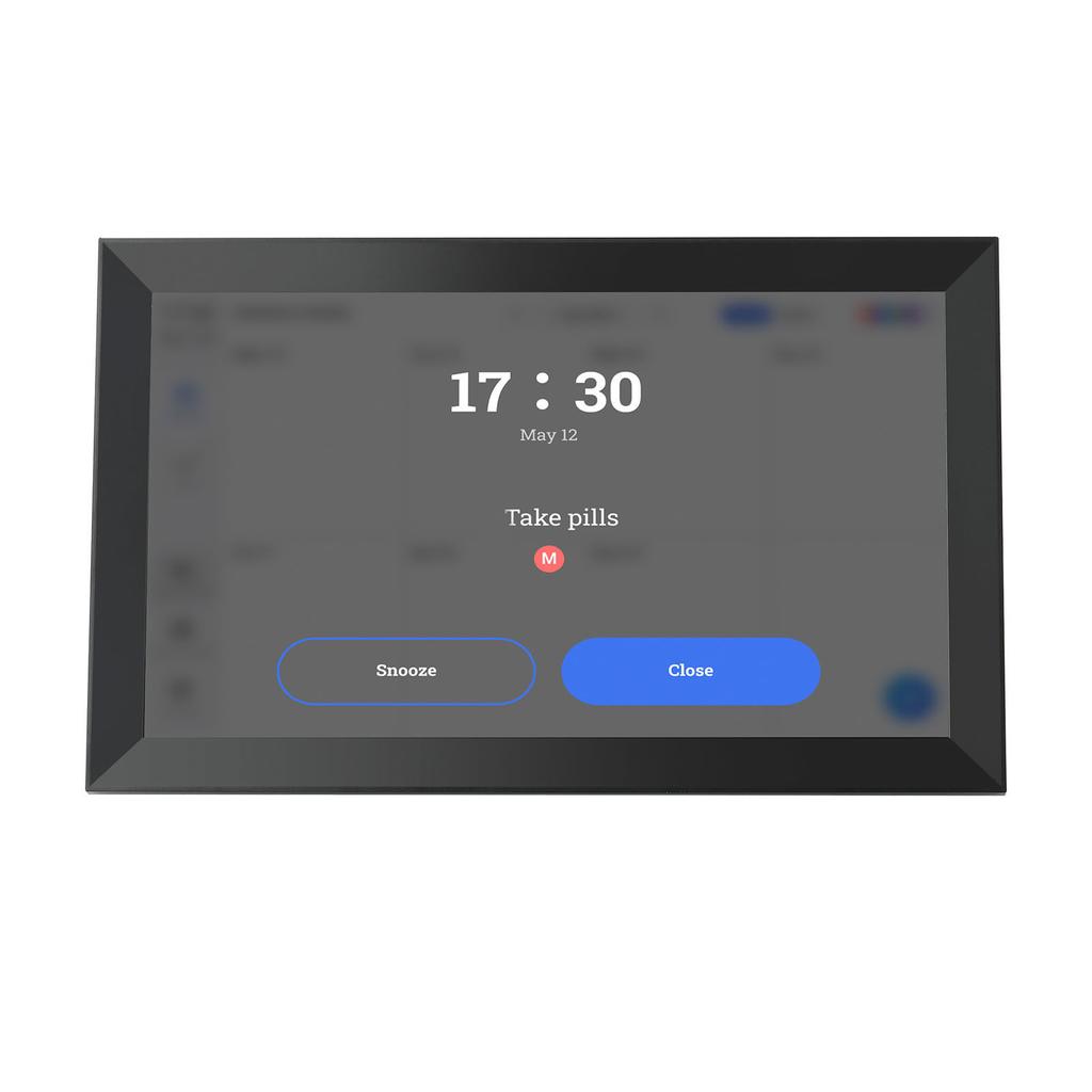 Smart Digital Calendar Chore Chart 15.6in Interactive Touchscreen WiFi Family Planner for Desk Wall with APP Control