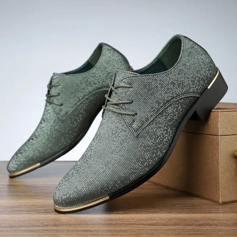 

Luxury Fashion Designer New Men s Pointed Casual Shoes Men Man Male Formal Wedding Dress Homecoming Footwear Shoes for Men 42