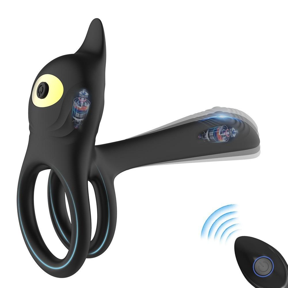 Vibrator Penis Rings for Men Cock Rings Sexy Toys for Men Delay Ejaculation Massager Sex Toys Vibrators for Male Couple Recharge