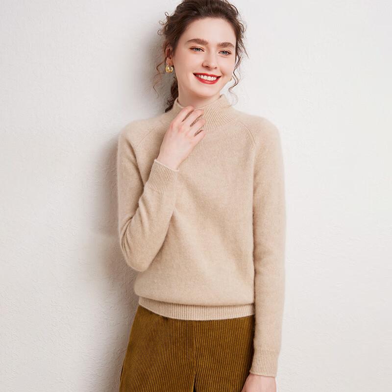 Fanzhen Women's 100% Cashmere Thick Sweater