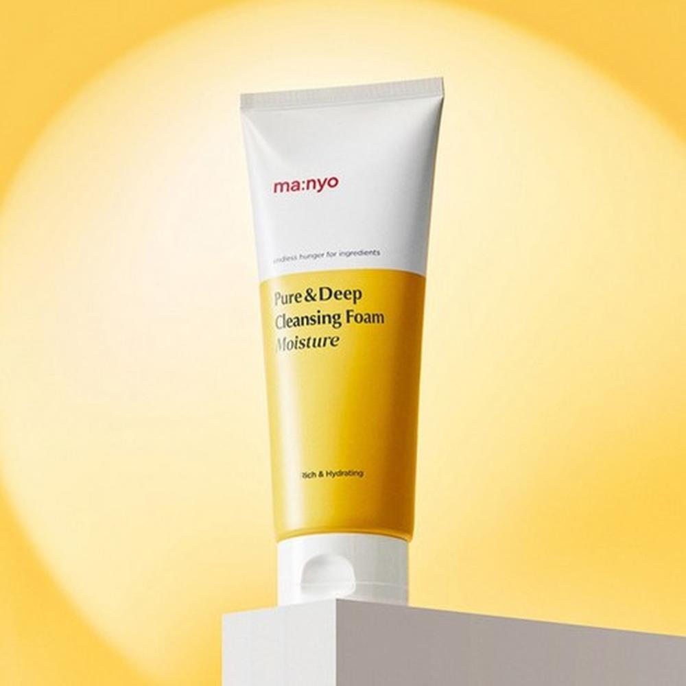 Manyo Factory Pure & Deep Cleansing Foam 200ml – Daily Cleansing & Gentle Foam Wash, Korean