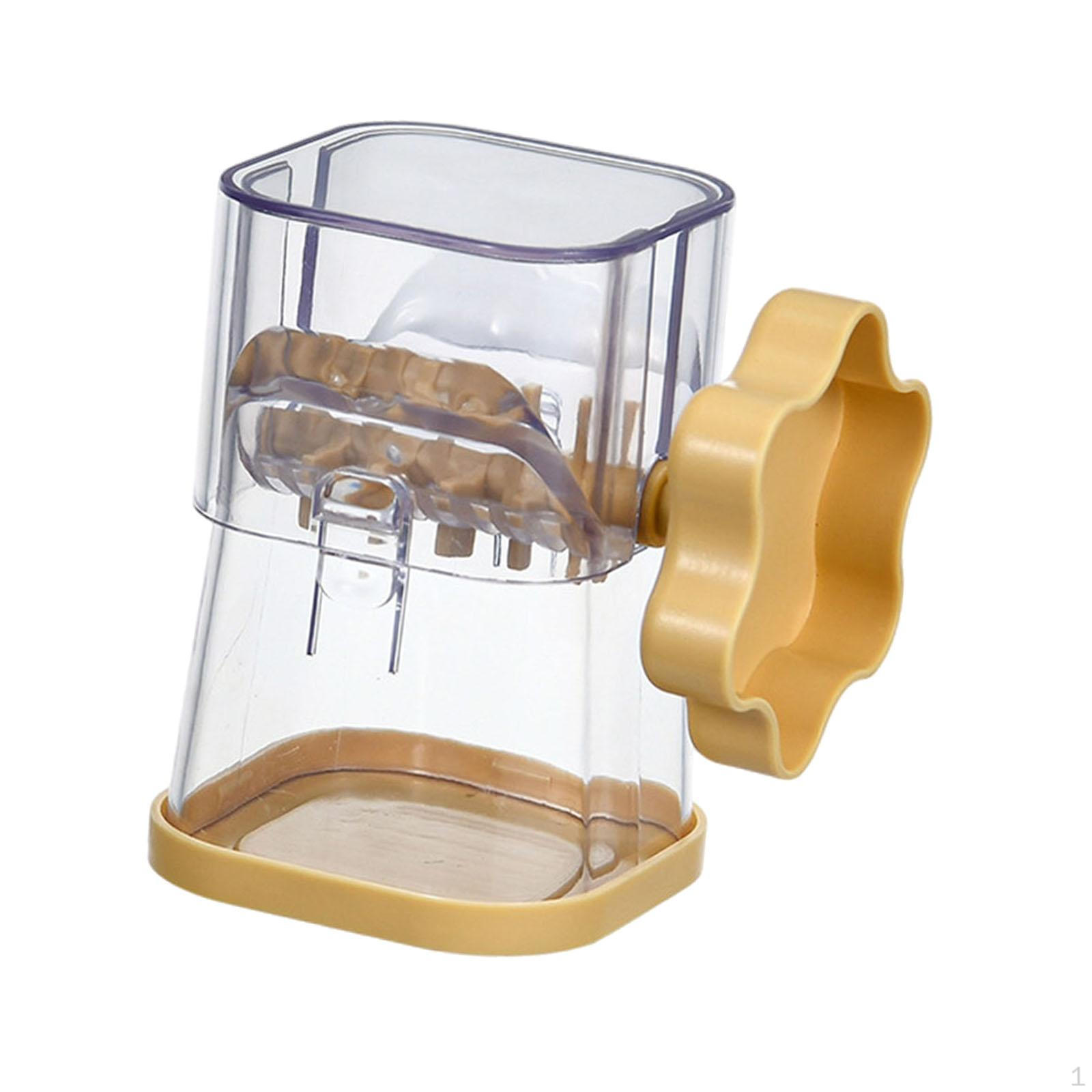 

Ручная мельница для орехов, ручной измельчитель для сухофруктов для домашней выпечки, грецкий орех жёлтый