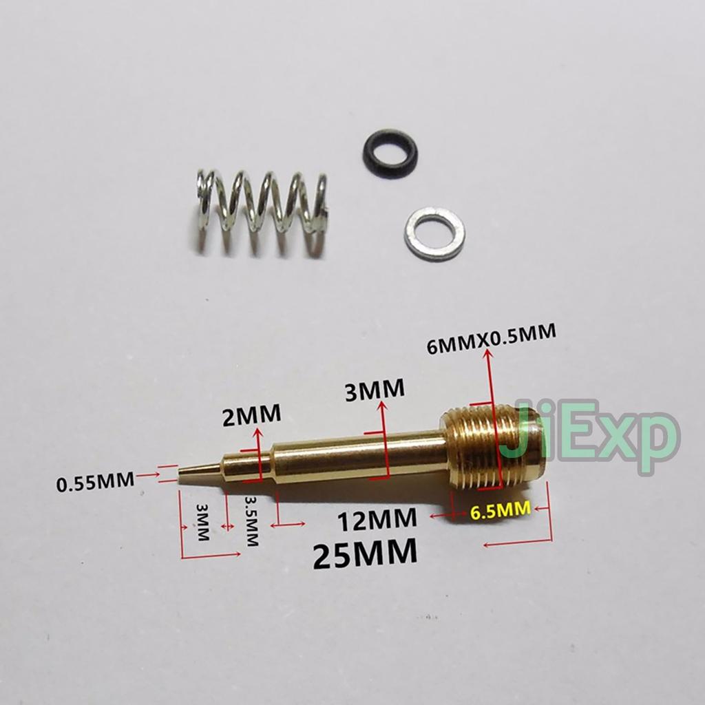 [JiExp] HMHonda FTR223/SL230 Single Cylinder Motorcycle Carburetor Repair Kit with Vacuum Diaphragm and Jet