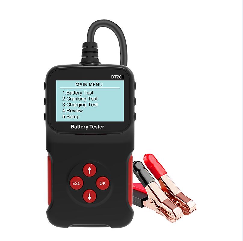 

12V automotive battery diagnostic instrument cold start current detection, battery impedance detection battery diagnostic instrument