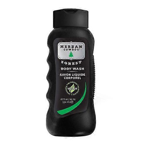 Herban Cowboy Deodorizing Body Wash, Forest 18 fl oz (Pack of 1)