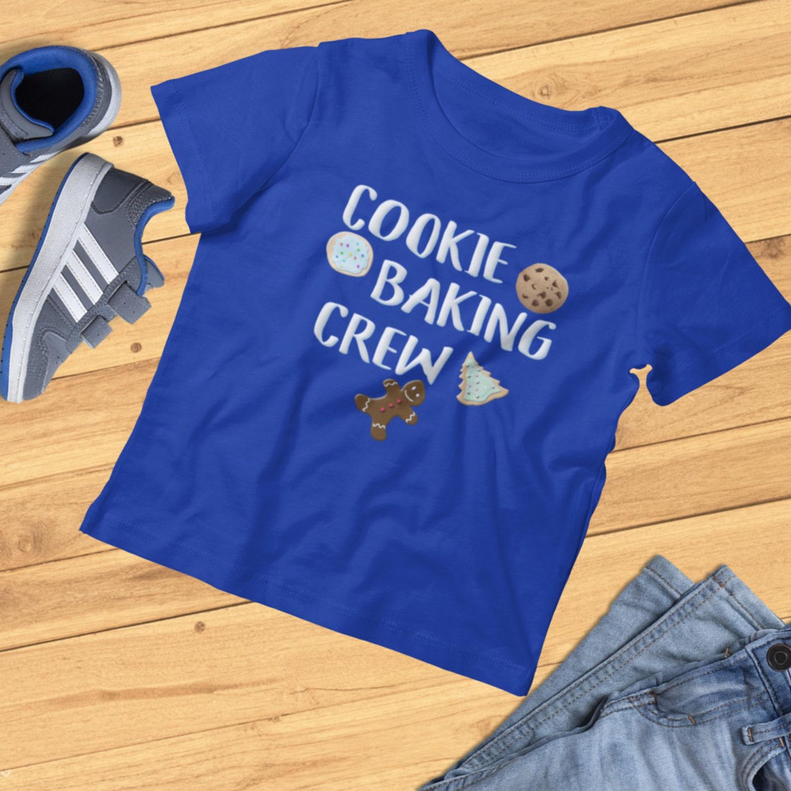 Cookie Baking Crew - Xmas, Winter, Snow, Holiday, Family - Kids T-Shirt 4XL