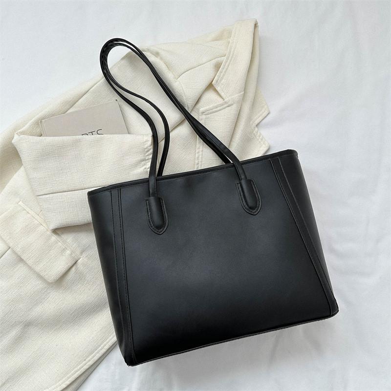 Trendy Street Style Large Capacity Pu Tote Bag For Women 2024 Commuter Bag