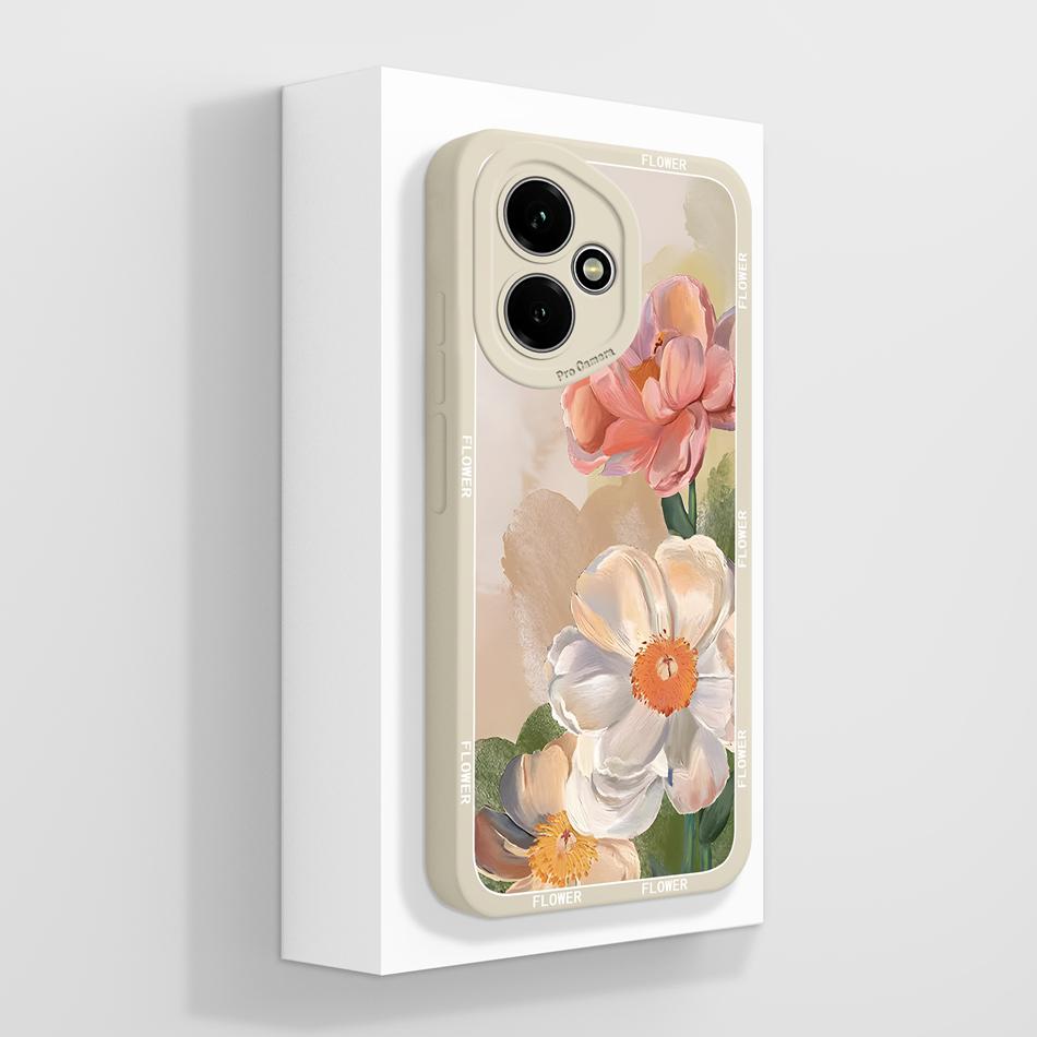 For Honor 400 Pro 5G Case Cute Healing Patterns High Quality Phone Cover For Honor400Pro Soft Liquid Silicone Lightweight Funda