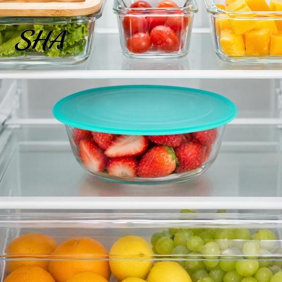 Flexible Silicone Lids Bowl Cover, Reusable Multi-Size Food Storage Set, Dishwasher Refrigerator Safe Eco-Friendly Fresh for Bowls Cups Mugs