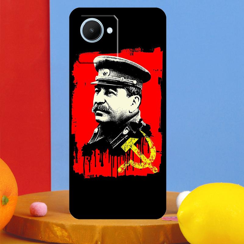 USSR Joseph Stalin For Realme GT7 Pro GT6 10 11 12 13 14 15 Pro Plus C55 C67 C63 C61 C53 C35 C65 C75 C71 Case