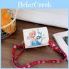 Handtasche mit Elsa- und Meerjungfrauen-Print aus PU-Leichtgewicht für Mädchen, leichte Schultertasche für den täglichen Gebrauch