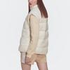 Adidas Logo Print Stand Collar Down Vest Sleeveless Women Vest Yellow White HK5242