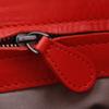 BOTTEGAVENETA Intrecciato Shoulder Bag Red Calfskin Women Used