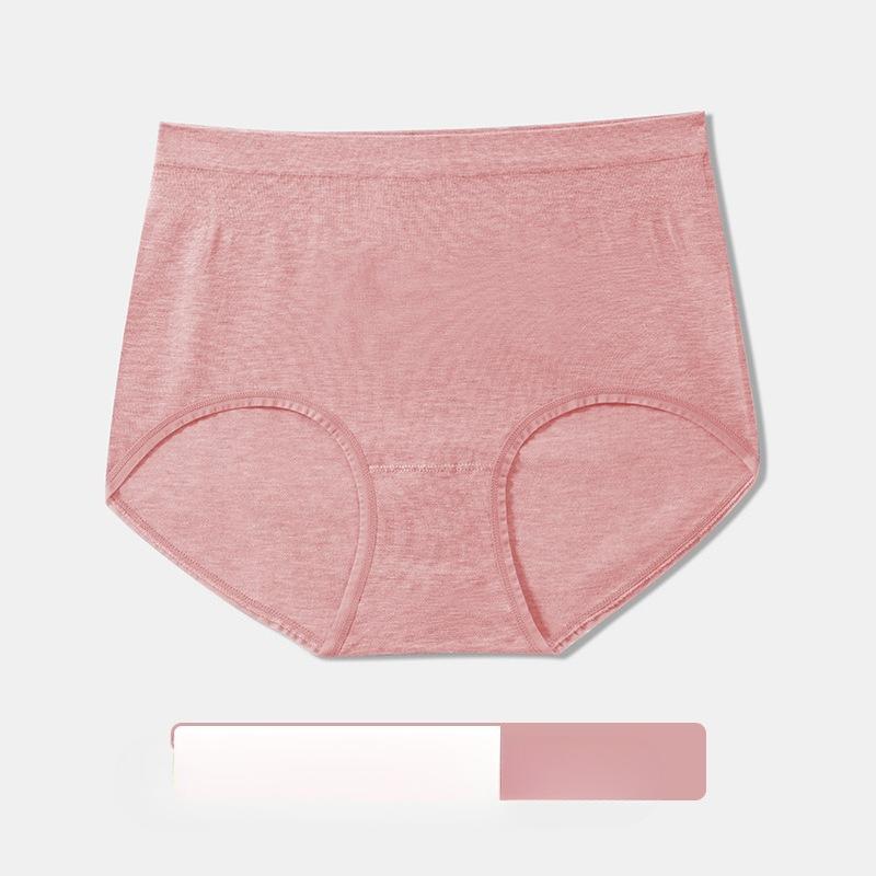 Fashion Summer Sexy Simple High Waist Underwear Comfortable Breathable Soft Skin Friendly Women's Triangle Panties