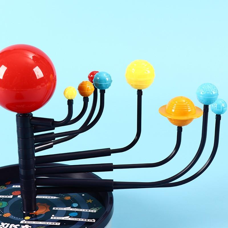 High-Standard 1Set Premium-Quality Solar First-Class System Premium-Quality Nine High-Standard Planets Assembly-Set Top-Grade Science First-Class