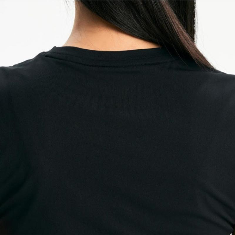 New Balance Tee Rqk Nbnee2w422 19 Women S Semi Crop Tight Short Sleeve Tee  Slim