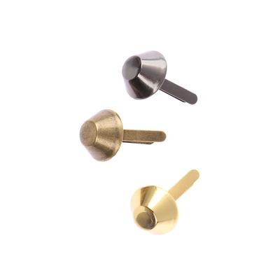 20Pcs Metal Bag Accessories Feet Rivets Studs Pierced For Purse Handbag Leather Diy Crafts Luggage Hardware Accessories