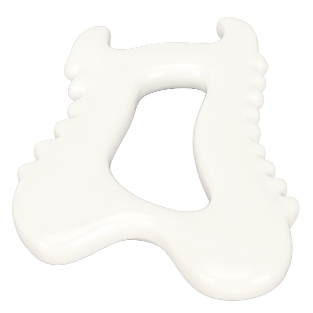 Gua Sha Massage Scraping Tool Ceramic Antistatic Good Thermal Conductivity Tissue Mobilization Tool for Body