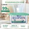 1/5Pcs Multi Functional Indoor Airs Purification Dust Removal Magics Box Strong Suction Dust Remover Airs Magics Box