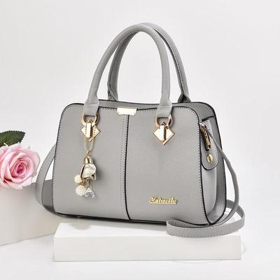 High-End Trendy Handbag for Moms: Versatile, Stylish, Large-Capacity, Shoulder/Crossbody Design. KTY