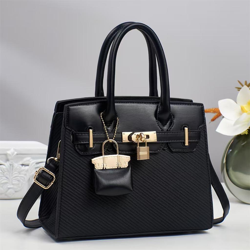 Shoulder Bag Women Handbag Bag Female Color Matching Commuter Bag Diagonal Bag Female Fashion Messenger Handbag