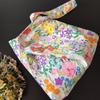Han Style Ins Fresh Flower Bag Thin Cotton Shoulder Cross-body Large Capacity Women's Canvas