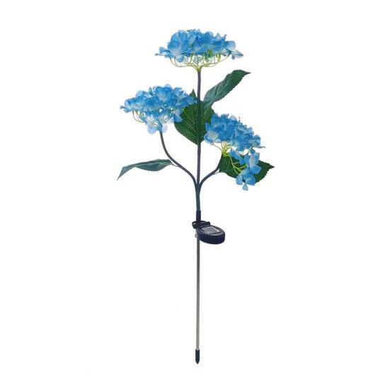 Fairy Hydrangea Lights, Solar Garden Stake Lights, Waterproof LED Flower Light, Colorful Outdoor Hydrangea Lamp for for Patio Lawn Pathway Decor
