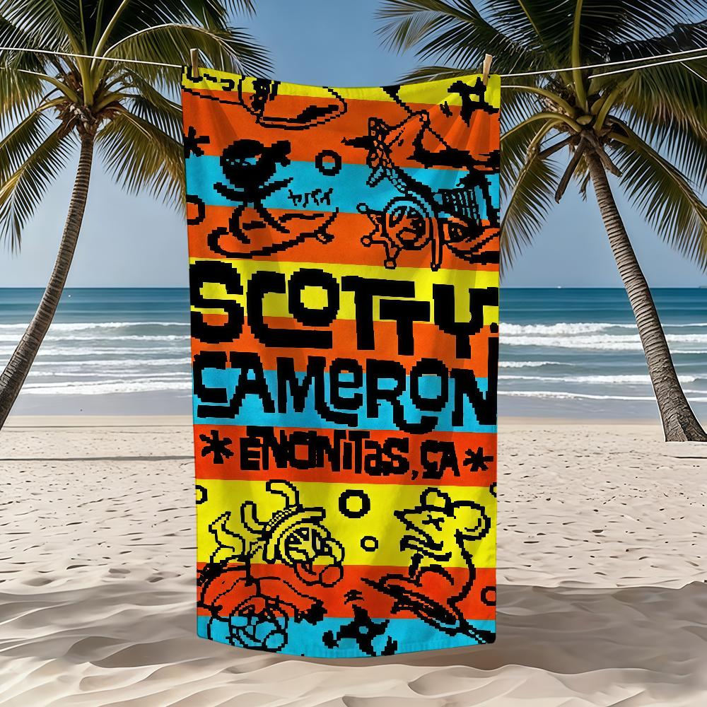 Towel Beach Oversized Funny Soft S-ScottyS Ultra Cool Absorbent Quick Drying Large C-Camerons Pool Travel Camping Bathroom