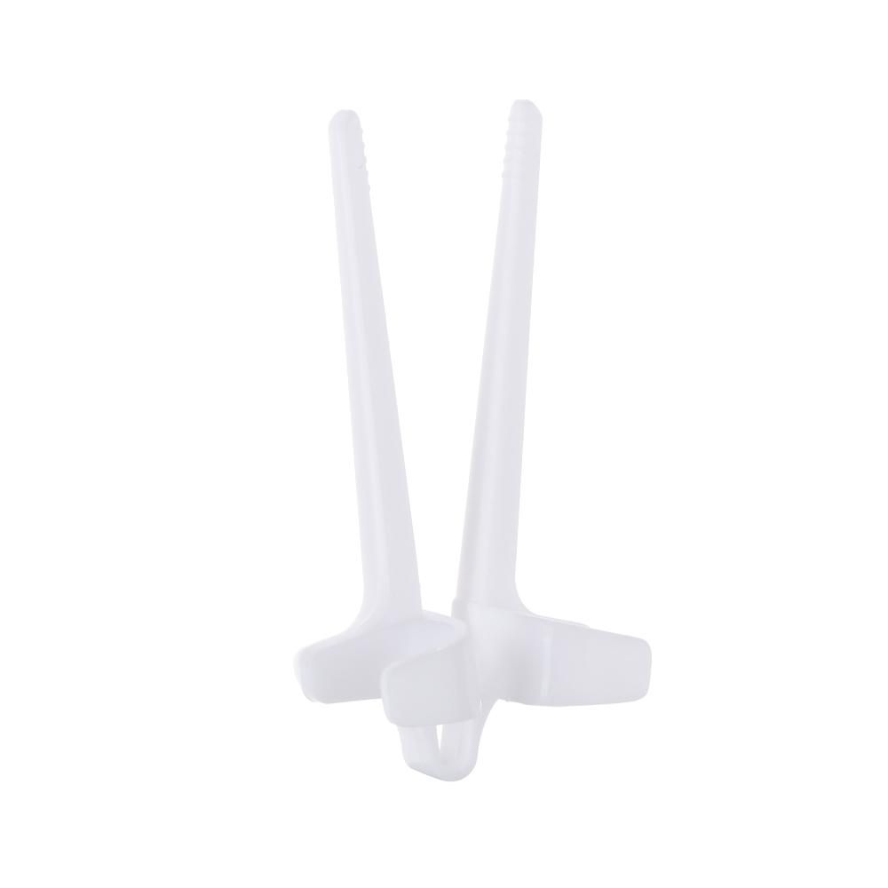 

New Lazy Assistant Anti-dirty Play Games Phone Finger Chopsticks Clip Snacks белый