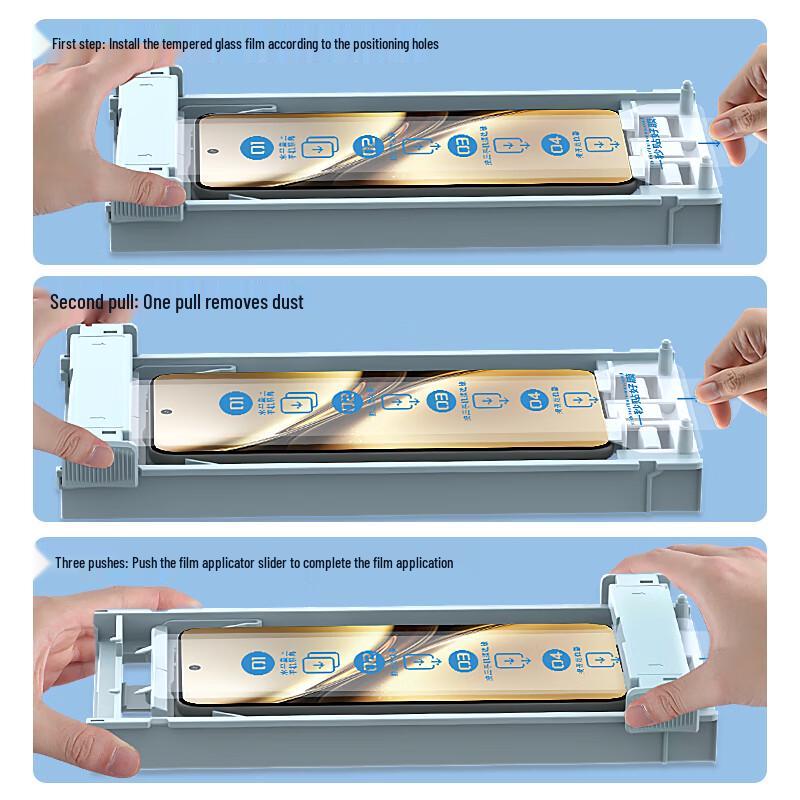Smorss 3D Gebogener Vollflächig Klebender Displayschutz aus Gehärtetem Glas für vivo