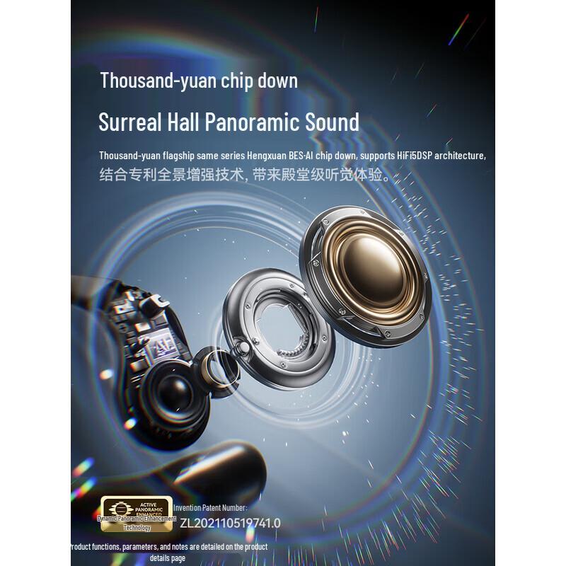 Sanag G9S AI Bluetooth Ear-hook Headset