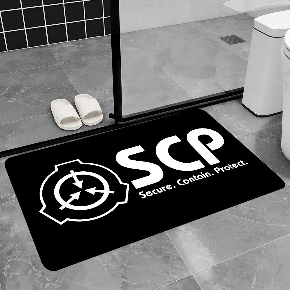 Tappetino da cucina S-SCP Foundation Stile Nordico Tappetino per porta Camera da letto Soggiorno Tappetino per porta Casa Balcone Tappetino antiscivolo Tappeto