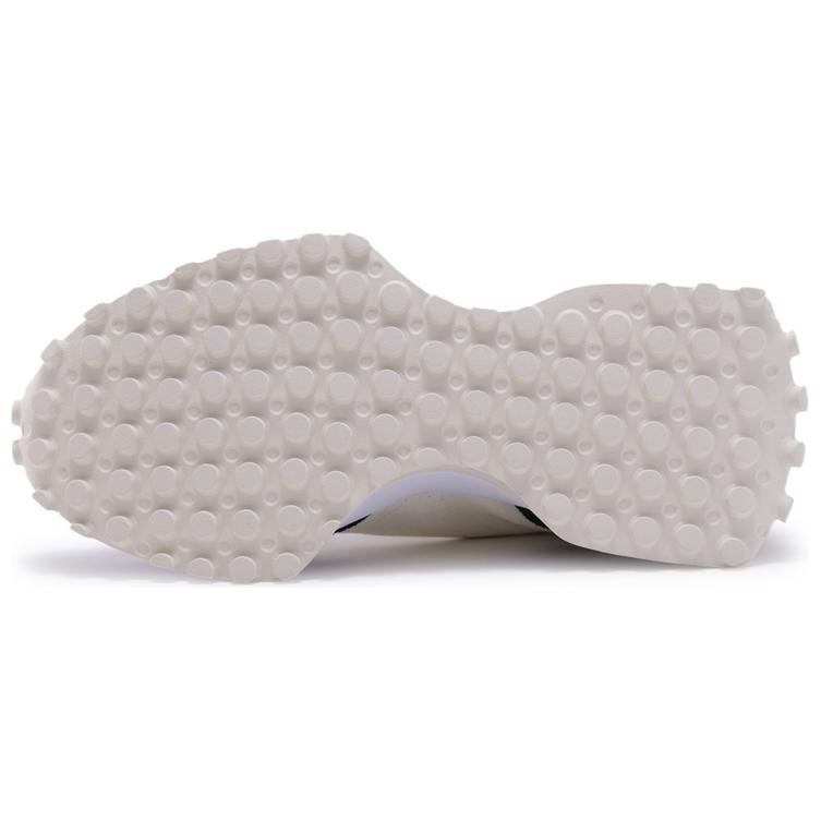New Balance Nb 327 Comfortable Versatile Low-Top Lifestyle Casual Shoes Women sneaker Off-White Black WS327AB
