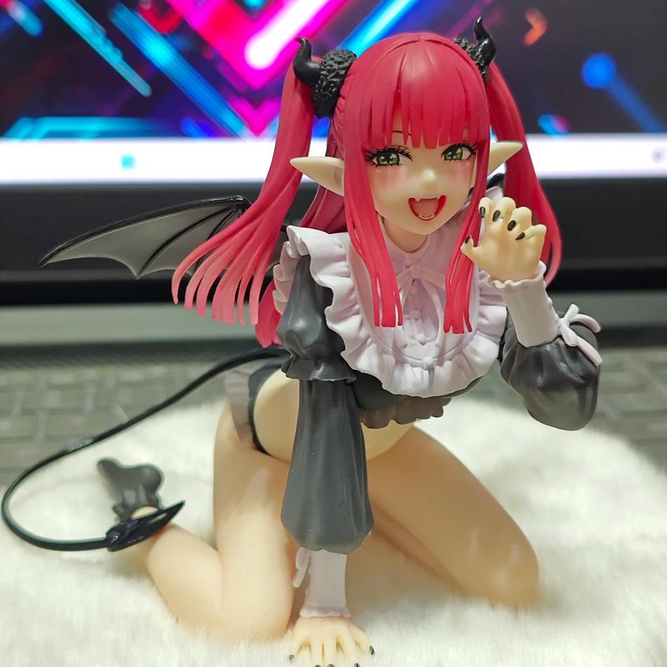 Original Taito Anime Desktop Cute My Dress-Up Darling Kitagawa Marin Liz Ver PVC Action Figure Model Gifts Collectible Toy Doll