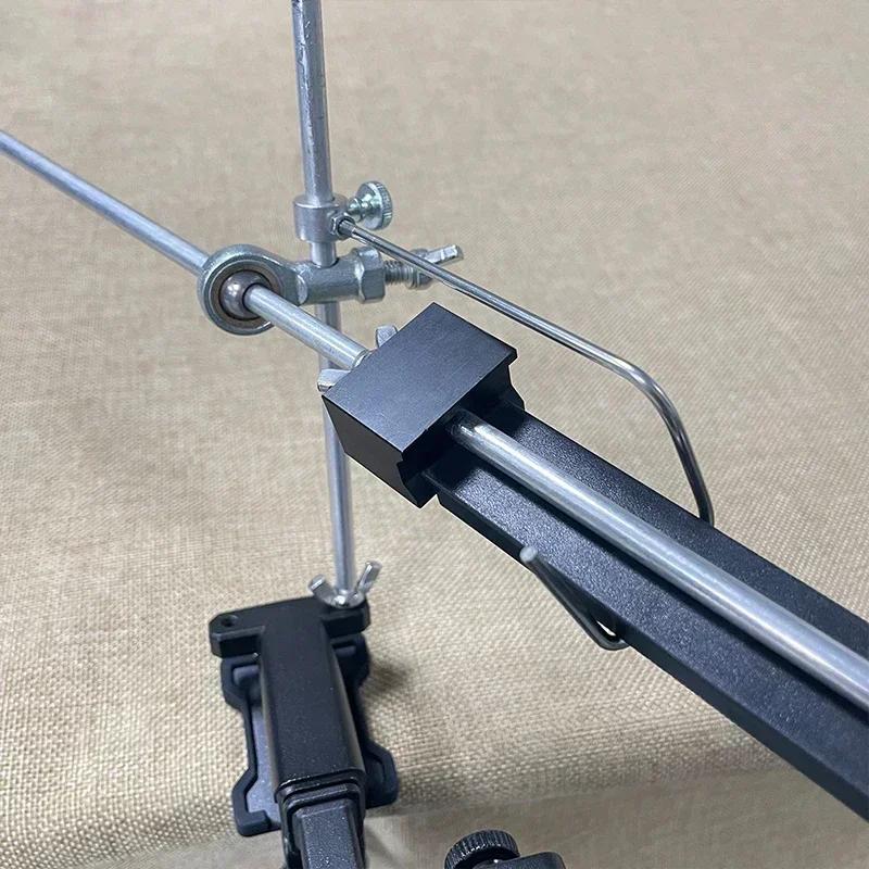 Ostrzałka do noży o stałym kącie obrotu 360 stopni Profesjonalna ostrzałka do noży kuchennych Ostrzenie diamentowe Szlifowanie kamieniem ostrzącym